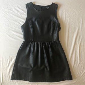 Forever 21 Faux Leather Mini Dress
